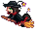  A picture of Diverse Stardew Valley's modded option for the Witch's character sprite.